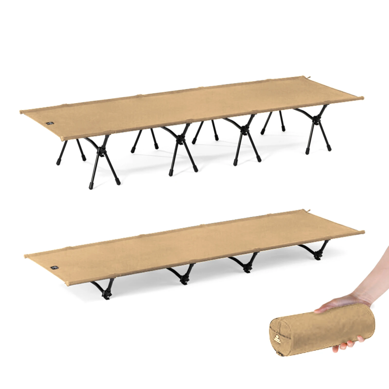 

Camping Cot Camping Bed Backpacking Cot Ultralight Portable Folding Cot Tent Bed Outdoor Travel Lightweight Cot Traveling Hiking