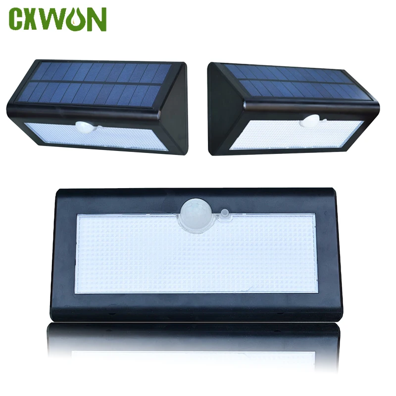 Solar Led Lamps Outdoor Waterproof Motion Sensor Detector Wall Light Path Garage Patio Lighting Security Night Lights domestic use carbon dioxide detector wall mounted co2 temperature and humidity tester