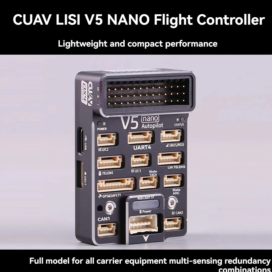 CUAV V5 NANO Управление полетом с открытым исходным кодом PX4 Дрон PIX Мини-модель пилота самолета thumbnail 3