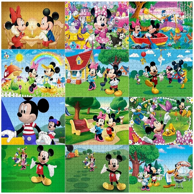 Minnie Mickey Mouse Clubhouse Jigsaw Puzzles for Adults Child 300