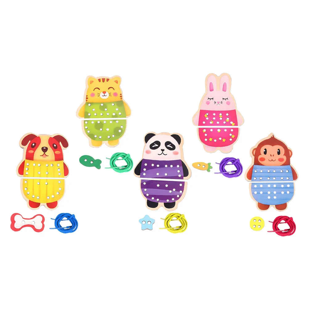 

Доска для нарезки нитей, игрушки, детские товары, шнурки для шнуровки, Обучающие маленькие деревянные детские моторики для малышей 1-3