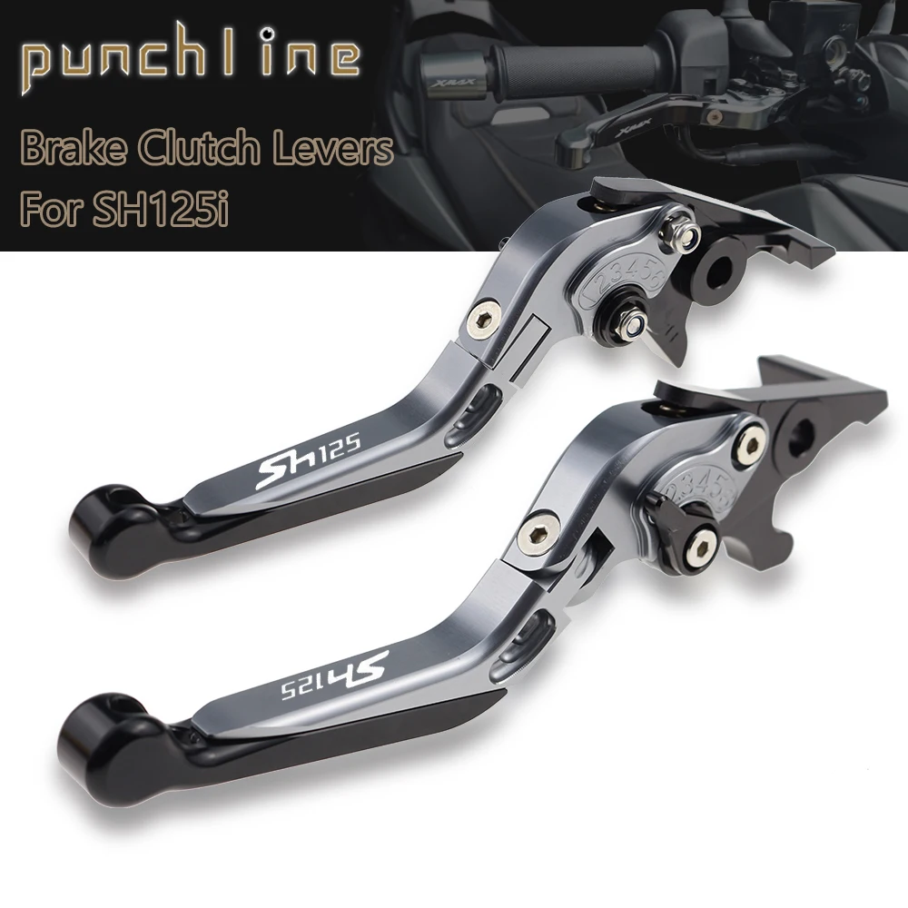 

Fit SH 125i Clutch Handles For SH 125 i SH125i Folding Extendable Brake Levers