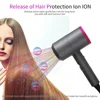 Professional 2000W Powerful Hair Dryer Low Noise High Speed Blow Dryer Negative Ions Styling Tools Hair Care Barber/Salon 6