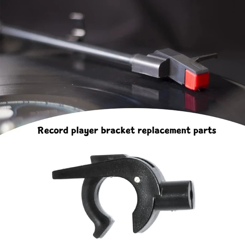 Tonearm Holder Replacement Tonearm Rest phonograph needle supplies,turntable headshell connector for SL1200 Series Turntables Essential Turntable Accessory