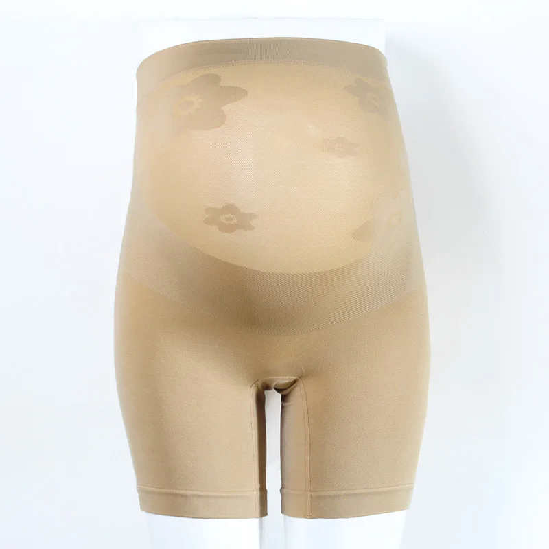 Maternity High Waist Leggings Shapewear Under Dress Support Panty Pregnancy Thigh Shaper  Short  Pregnancy leggings 2