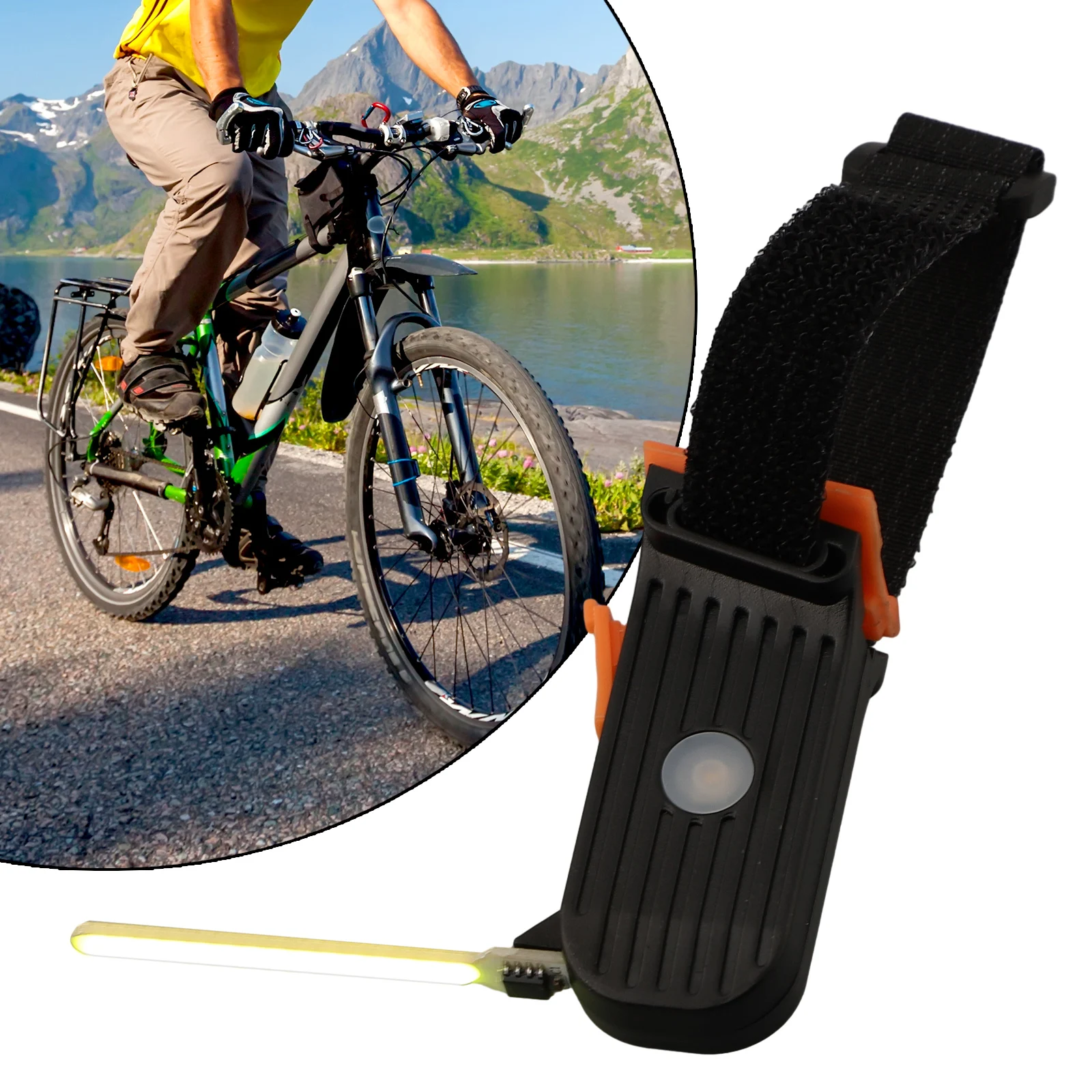 

Bike Tail Light Rechargeable USB Bicycle Rear Cycling Lights Photon Drop Light 3 Light Modes For All Bicycle Seating Posts
