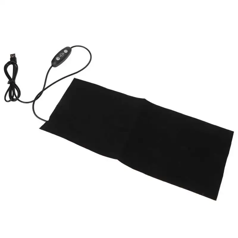 USB Heating Pad 9W 5V 2A Adjustable 5 Gears Vibration Massaging Washable Foldable Electric Cloth Heater Foldable Heater Pad
