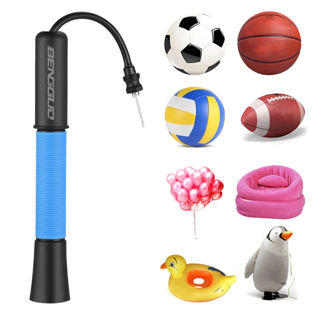 30PSI Ball Inflating Pump Waterproof Handheld Ball Inflator Dustproof Portable Air Pump for Balloon Volleyball Basketball