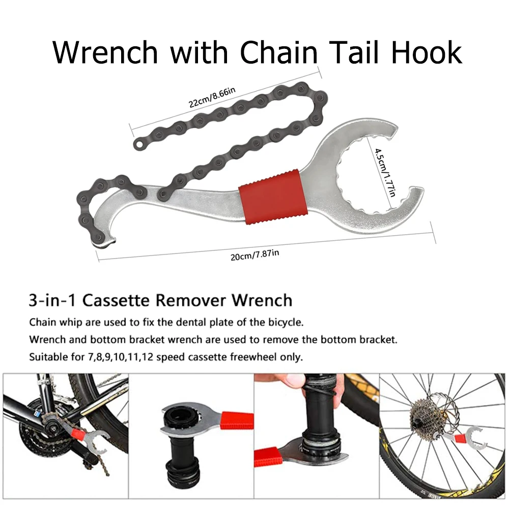 6pcs Bike Repair Tool Kit Multi-Function Mountain Bicycle Bike