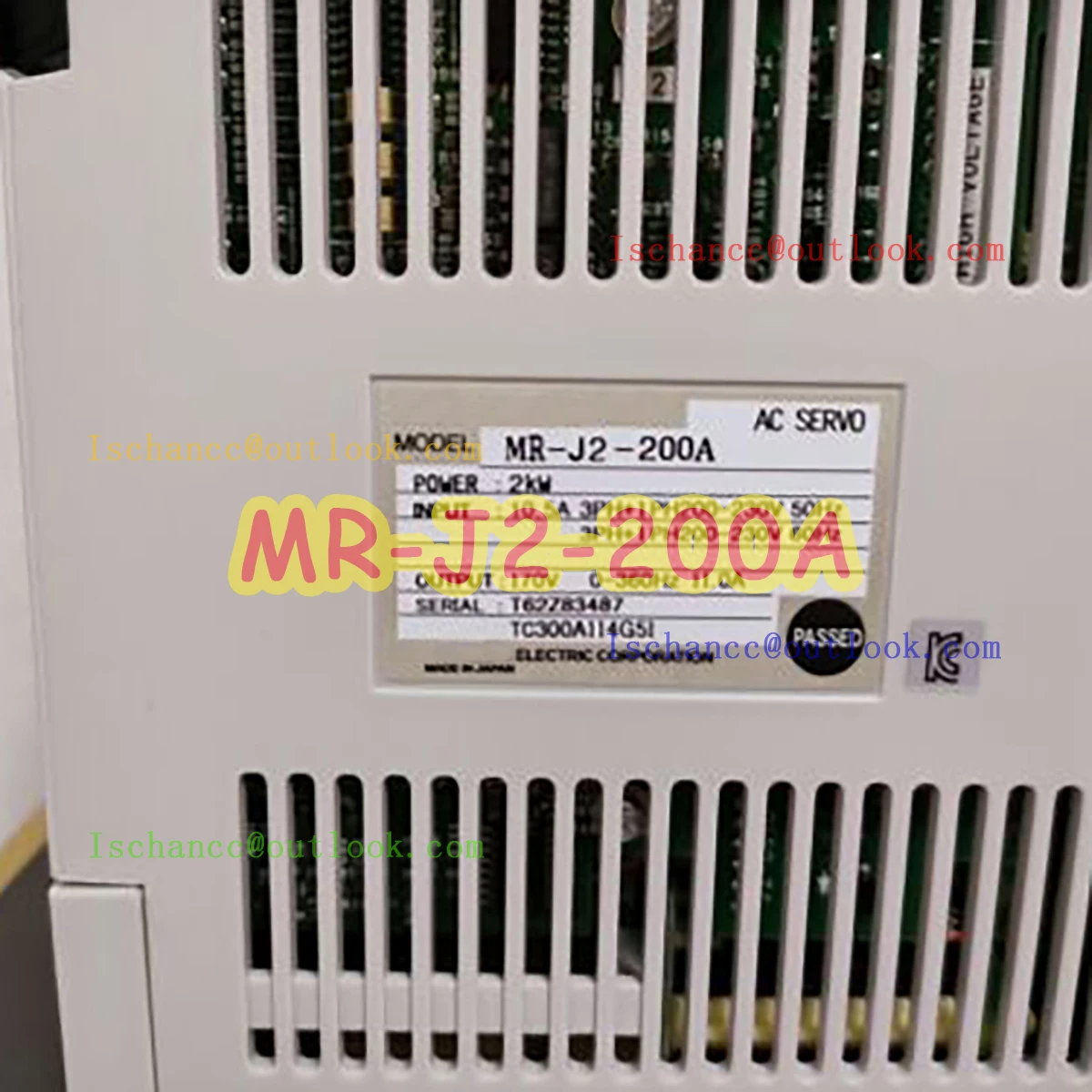 새로운 MR-J2-200A AC 서보 드라이버 오리지널 포장 빠른 배송