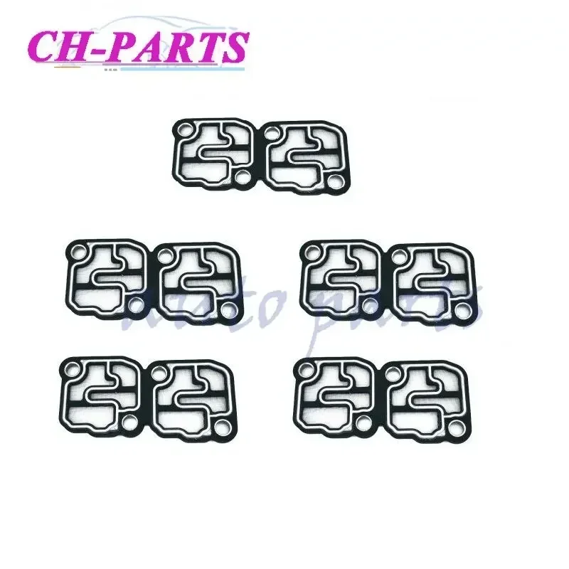 5PCS/10PCS DQ250 02E DSG 02E321371E 6 Speed Automatic Transmission Solenoid Gasket Filter for Audi Q3 A3 TT Volkswagen Skoda
