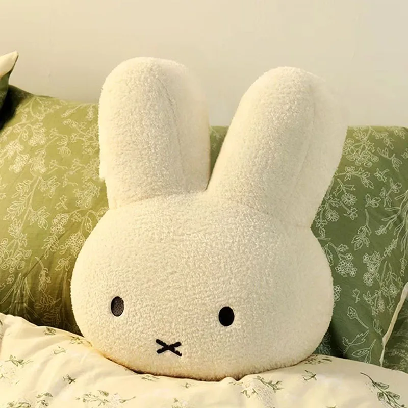 

Новые кавайные плюшевые игрушки, милые Креативные мягкие куклы Miffys, Мультяшные анимационные украшения для спальни, подарок на день рождения для девочек, игрушки