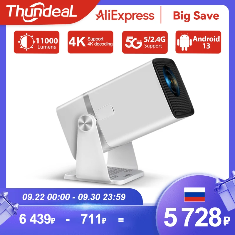 ThundeaL HD Mini Projector 1080P WiFi Android Home Theater Cinema 3D Phone Video Movie Proyector portable projector