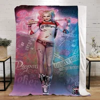 H-Quinn Throw Blanket Sofa Winter Fluffy Soft Blankets for Adults Home Interior Luxury Bedding Knitted Plaid Beach Towel Knee & 1