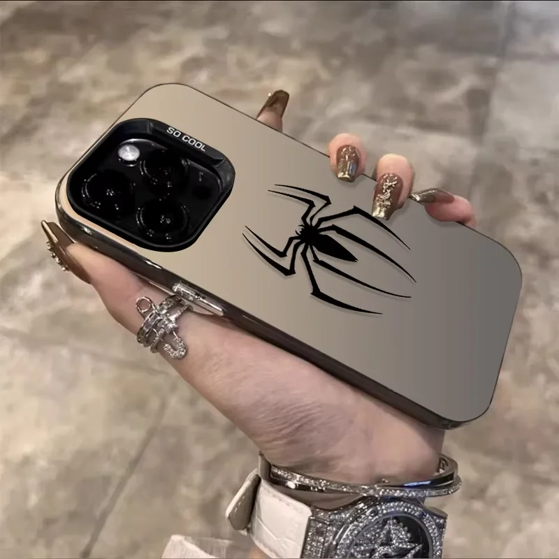Bat Spider Symbol Shockproof Phone Case