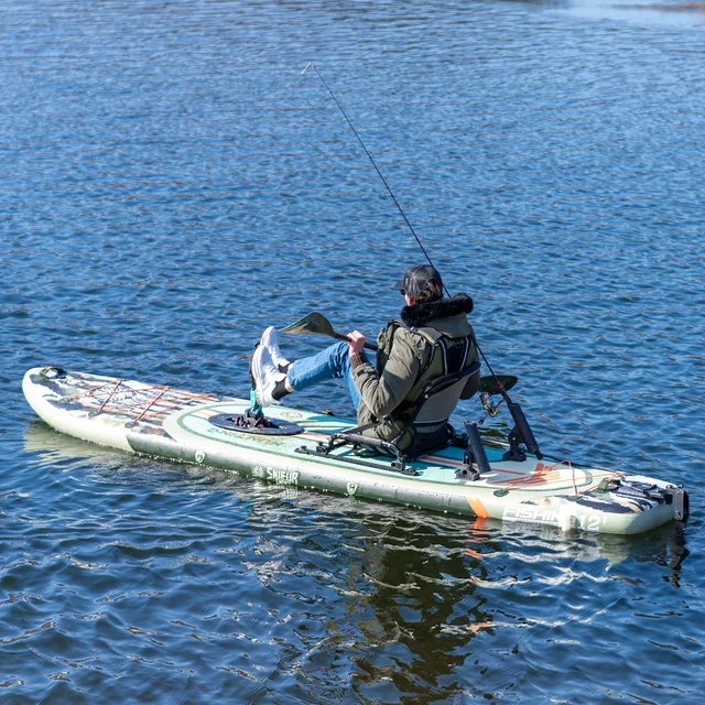 Nawakar Inflatable Paddle Board Kayak Portable Paddling Board with Padded Seat Inflatable Adventure Boat for Fishing,Thrilling