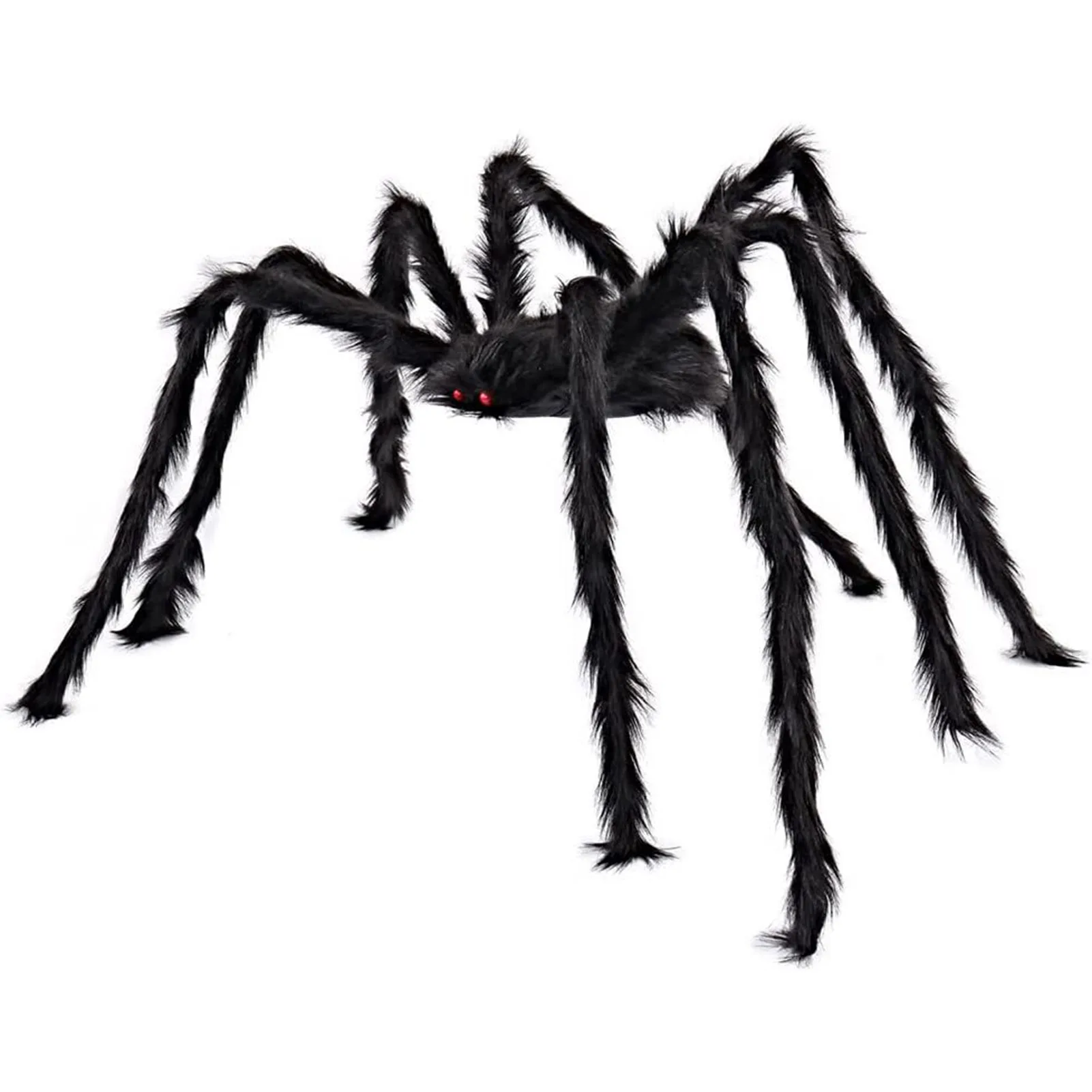 

Страшный пушистый паук на Хэллоуин, креативный дом с привидениями, семейный декор, подходит для детей, подарки-игрушки