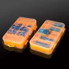 1-5PCS Double-Side Tool Box Plastic Fishing Tackle Storage Box Hardware Organizer Storage Case for Nuts/Bolts/Screws/Nails 5