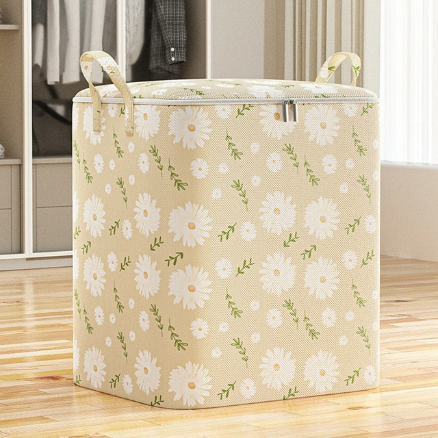 Quilt Blanket Folding Bag Storage Organizer Pouch  Blanket Storage Bags  Zipper - Foldable Storage Bags - Aliexpress