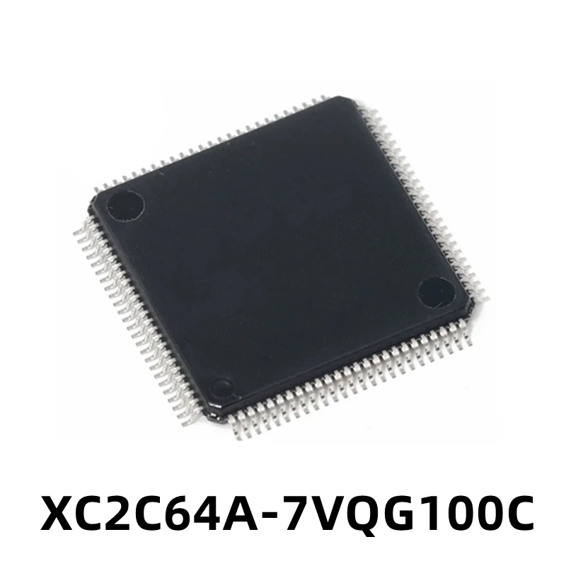

1Pcs New Original XC2C64A XC2C64A-7VQG100C TQFP100 Embedded Chip on Hand