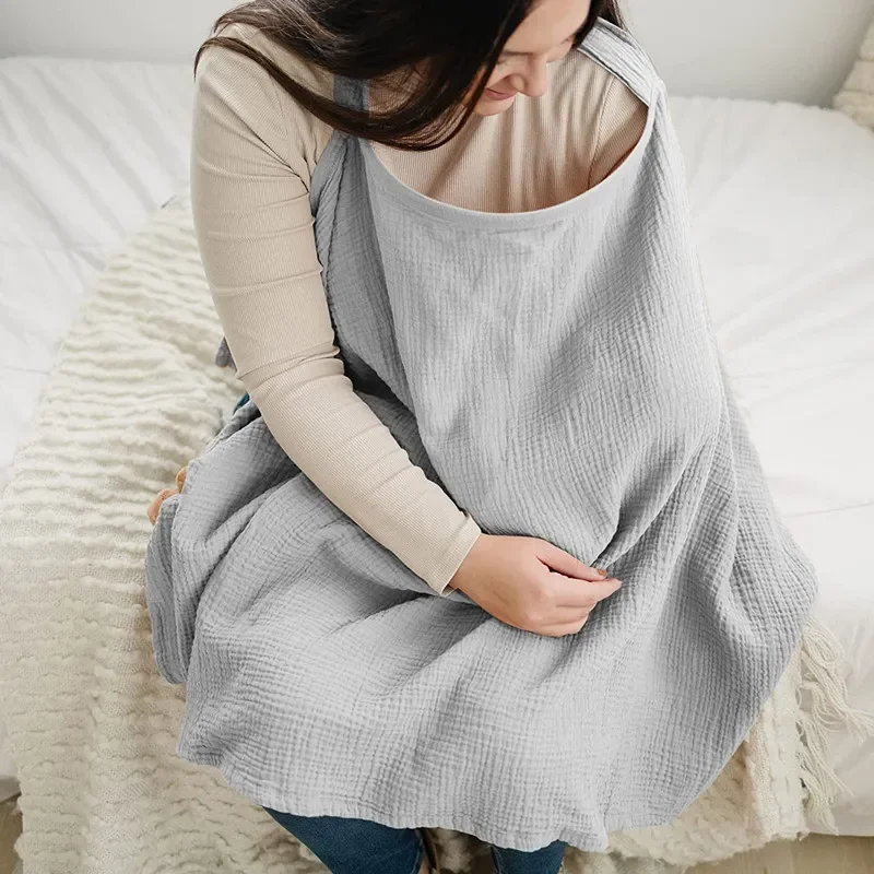 

Adjustable Breastfeeding Cover Baby Feeding Nursing Covers Breathable Nursing Apron Outdoor Privacy Cover Mother Nursing Cloth