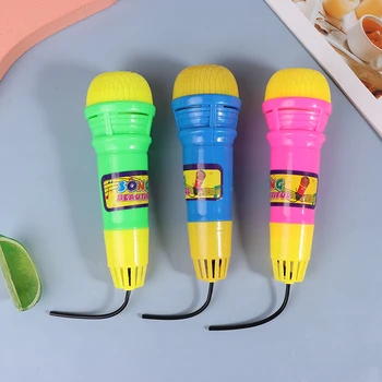 Puntelli per microfono simulati divertente giocattolo per microfono eco multicolore per bambini bambini educazione precoce regalo di formazione di eleganza
