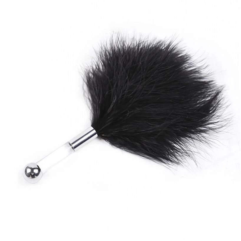 Dual Function Small Butt Plug Feather Teaser Duster for Enhanced Arousal During Foreplay,Anal Plug Tail Sex To_voghion.com