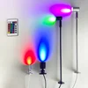 etrnLED USB Led RGB Spotlight Mini Ceiling Downlight Remote Control Dimmable Spot Light Jewelry Cabinet Showcase Counter Lamp 2