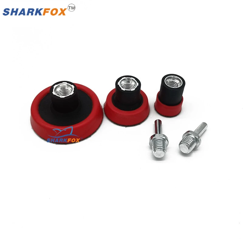 Mini Polishing Pads Kit 32Pcs 1inch 2inch 3inch Wool Pad Waxing Sponge Car Detail Polisher Pads Tools
