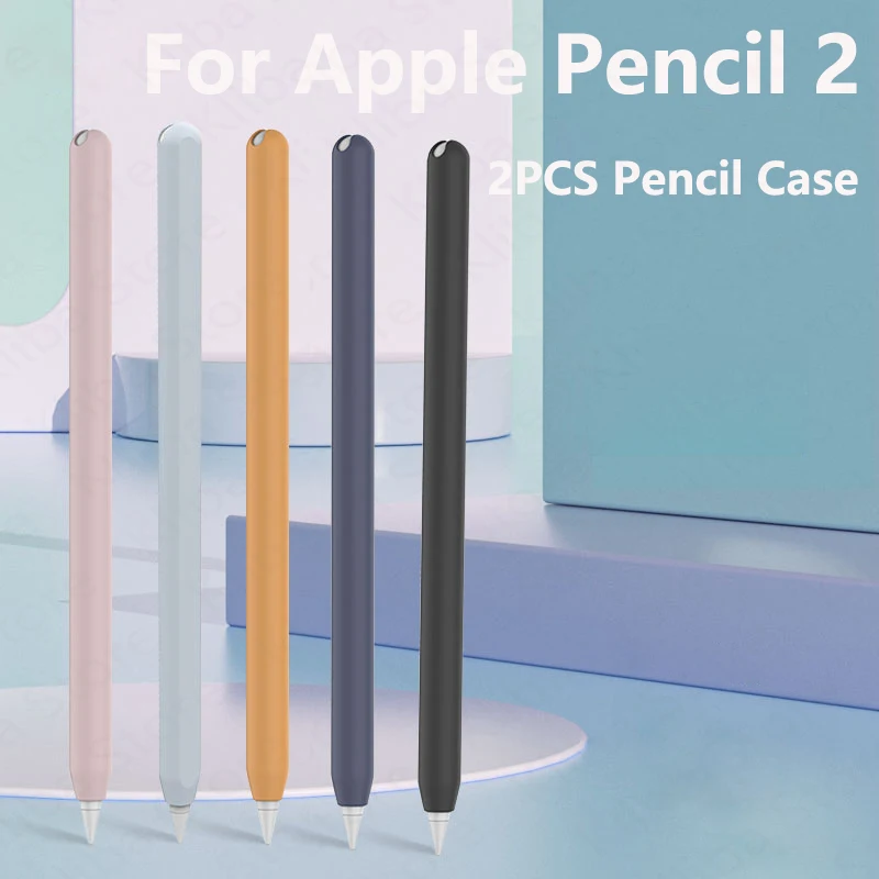 Apple Pencil Pro 2 Case 2 Pack Ultra Thin Case Silicone Skin Cover Protective Cover iPad Pencil For Funda,apple pencil case,apple pencil cover