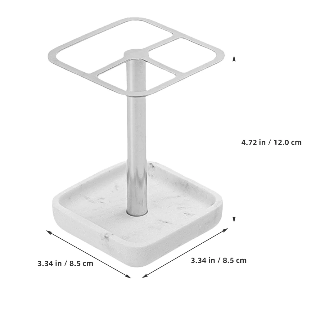 Stainless Steel Toothbrush Holder Electric Toothbrush Stand Bathroom Rack Toothpaste Holder Metal Rack Home
