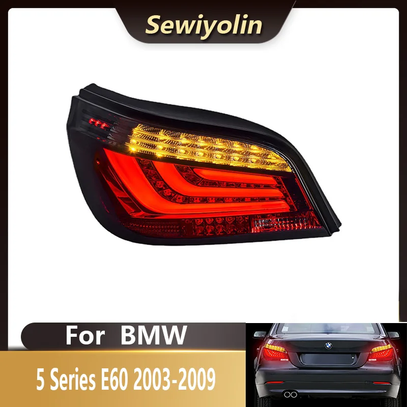 

Car Accessories Led Tail Lights For BMW E60 2003-2009 Plug And Play 12V Driving Lamps DayLight DRL Brake DayLight Lamps IP67