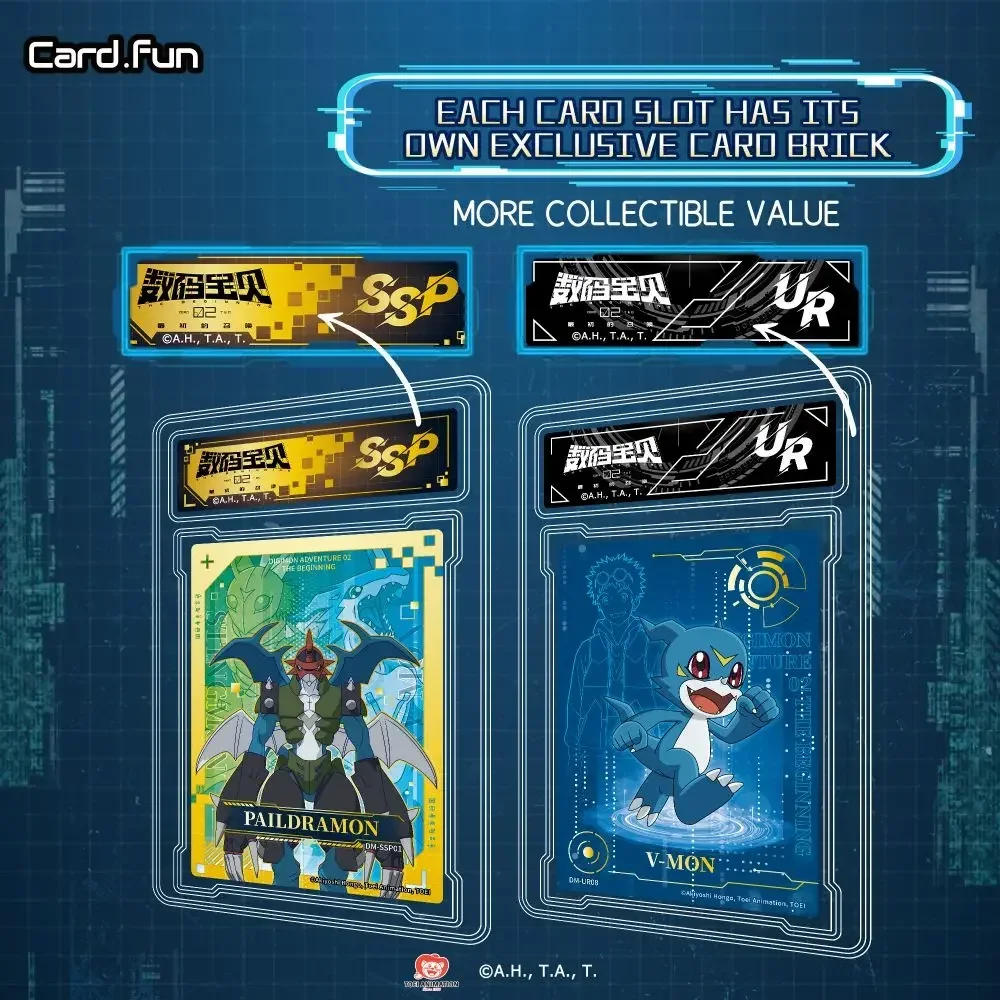 10 Packs CARDFUN Digimon Adventure 02: The Movie Memorial