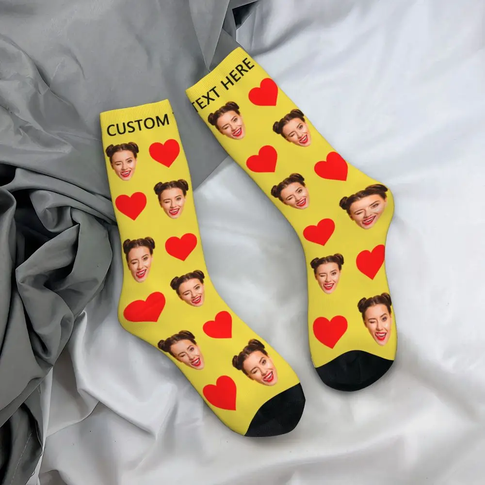 Personal Custom Avatar Printed Socks Cozy Sport Middle Tube Socks Cotton for Unisex Birthday Present 83 Sf0fbea307dcb49a29dc10fec2db825e44
