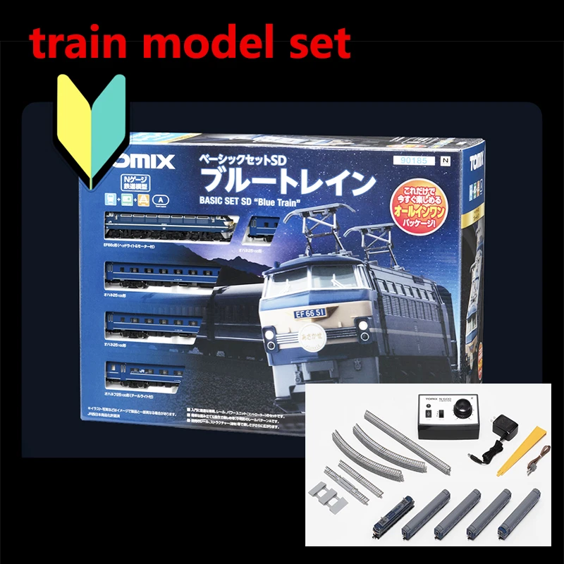 Tomix Train Model Set 1/150 N Scale Rail Car 90185 Set Base Ef66 Locomotiva + Autovettura + Track + N600 Modello Di Controllo Giocattoli