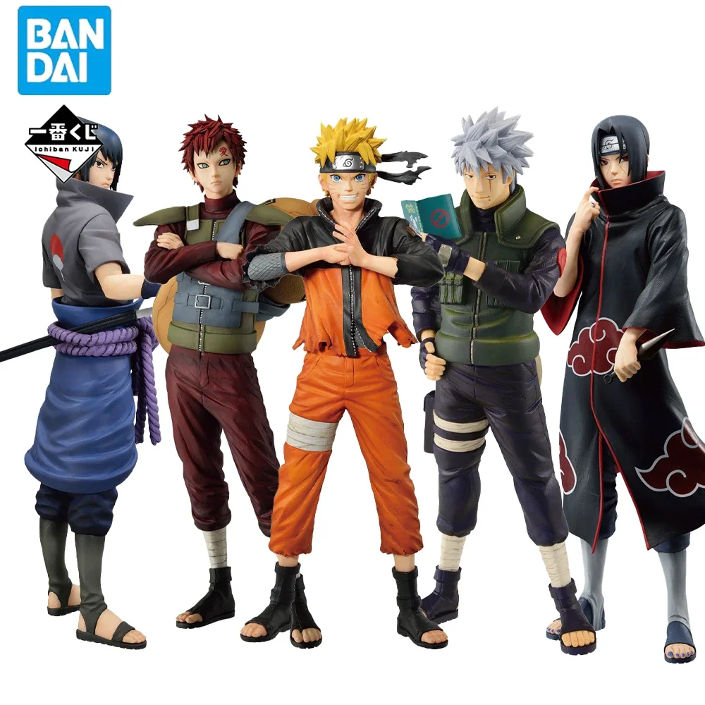 

Original Bandai Ichiban kuji Naruto Uzumaki Naruto Uchiha Sasuke Uchiha Itachi Anime Figure Brand New Model Toy Collectible Gift