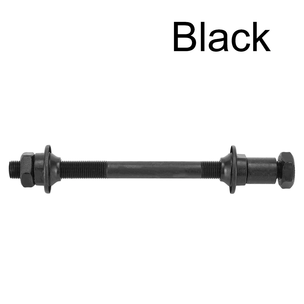 

Bearing Axle Hub Axle Black Carbon steel Cassette Adapter Front / rear axle Hollow Shaft Adapter Quick release Ultralight