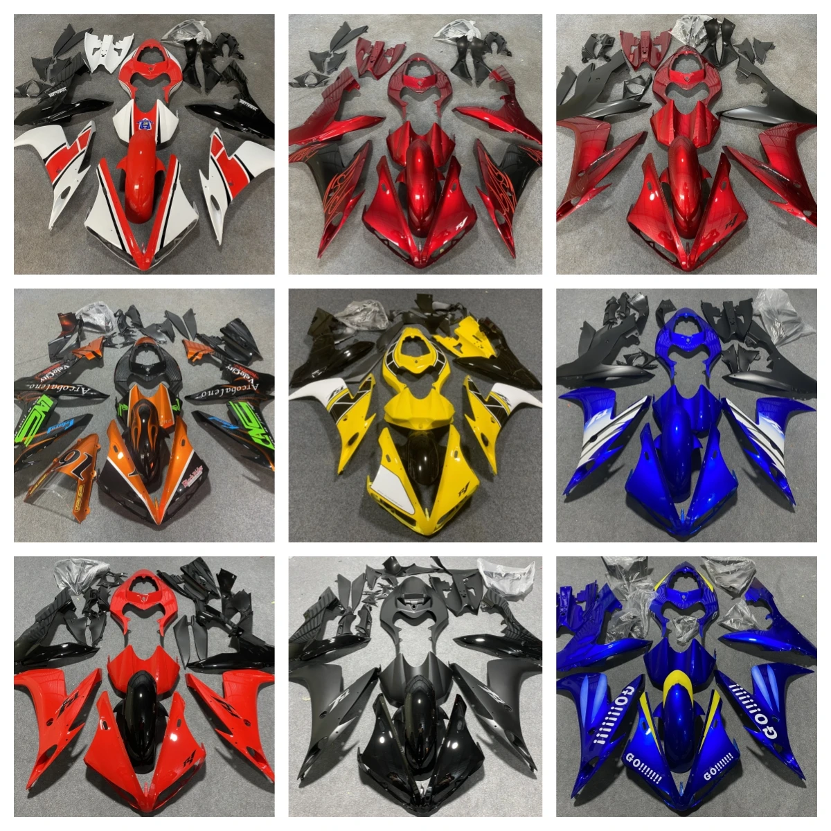 New ABS Motorcycle Fairing Kit Fit For YAMAHA YZF R1 2004 2006 2005 YZF-R1 04 05 06 Full Fairings Bodywork Protection - AliExpress 