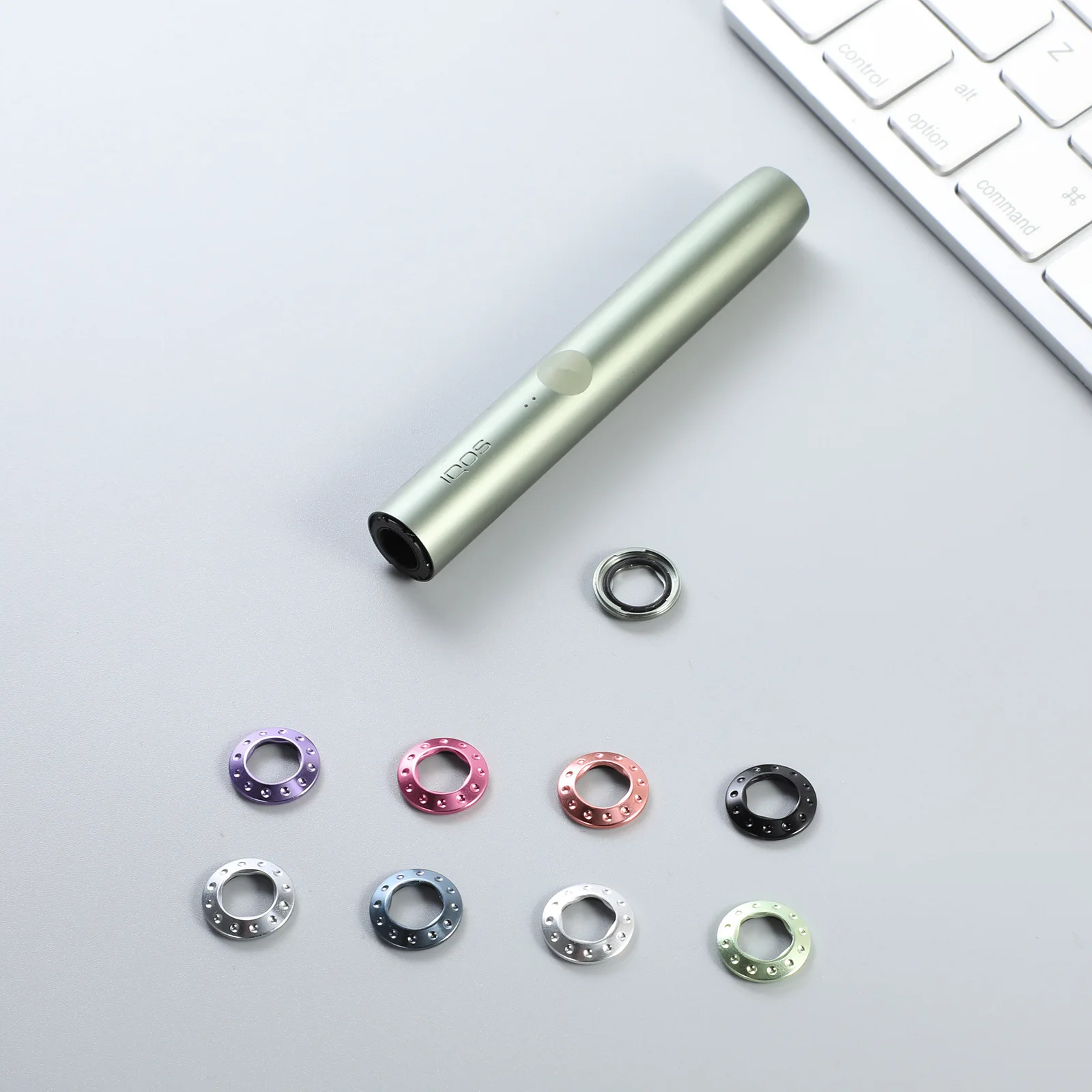 New Design Colorful Ring For IQOS ILUMA Cap For IQOS ILUMA Prime  Replaceable Accessories with Install Disassemble Tool