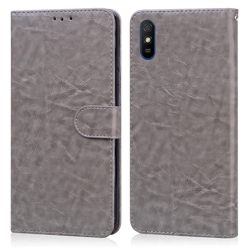 Leather Flip Case for Xiaomi Redmi 9A Cases Xiomi Xiaomei Xiaomi Redmi 9A Magnetic Case For Redmi 9A 9 a 9AT Wallet Phone Cover wallet cases