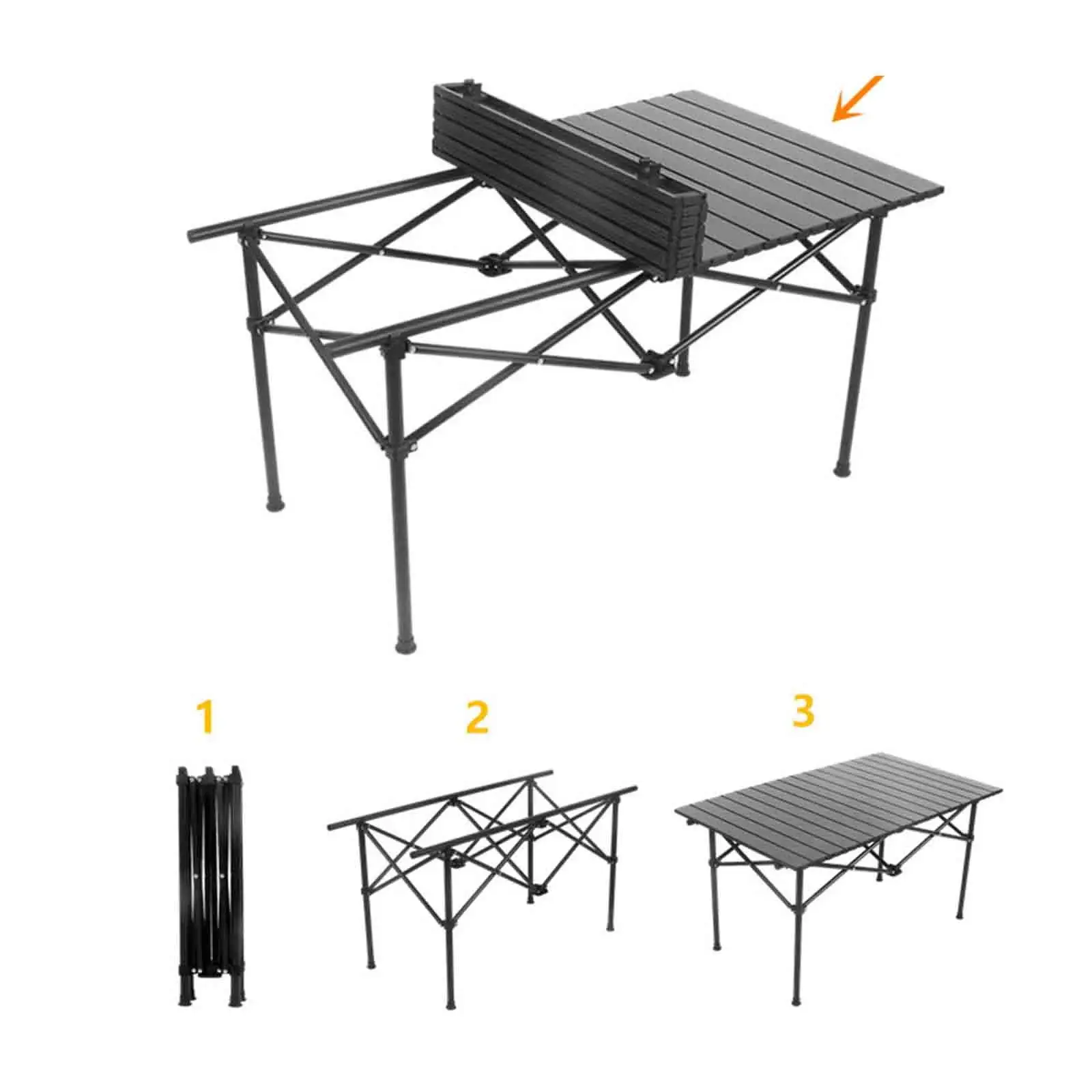 Foldable Camping Table Legs Outdoor Table Replacement Home Decor Metal DIY Furniture Legs Camping Furniture Desk Support Stand