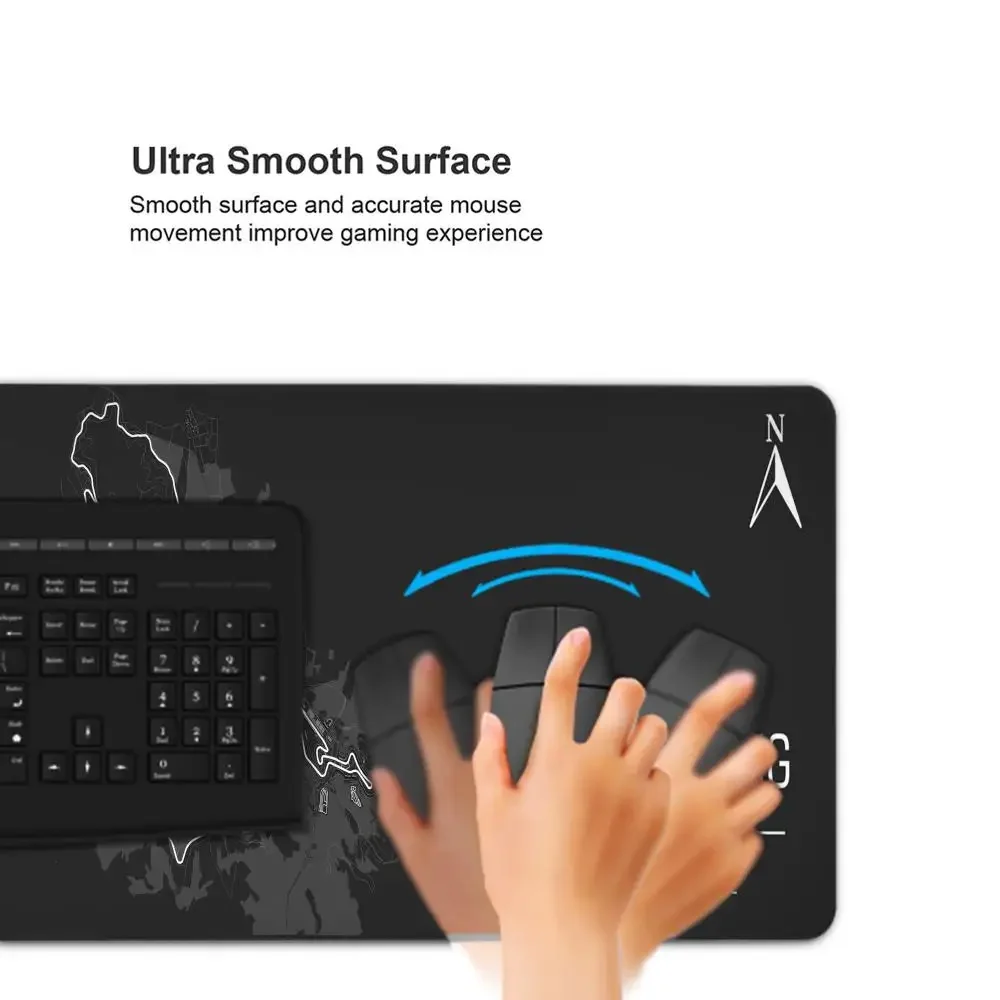 Formula One Racing Circuit Mouse Pad Cute HD Table Pad Extension Game Keyboard Pad