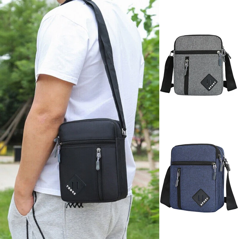 

Men's Bag Travel Work Waterproof Handbag Messenger Utility Shoulder Cross Body