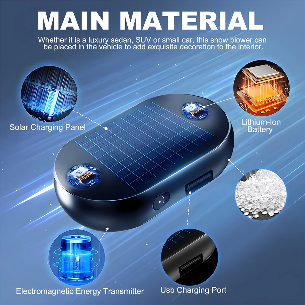 Car Windshield Snow Shield Snow Plow Antifreeze Car Electromagnetic Molecular Windshield Microwave Deicing Anti-ice Instrument Car Accessories Car Windshield Snow Shield