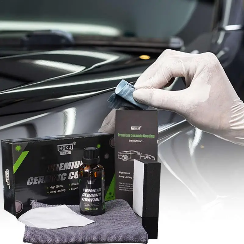 Автомобильное керамическое нано-покрытие, жидкое покрытие, нано-Гидрофобный слой, полировка краски, покрытие для автомобиля, нано-покрытие