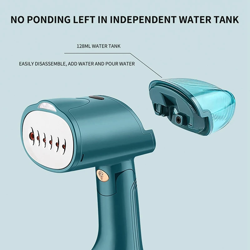 1 PCS Household Mini Handheld Ironing Machine Clothes Steam Iron Plastic Dry Ironing And Wet Ironing 4