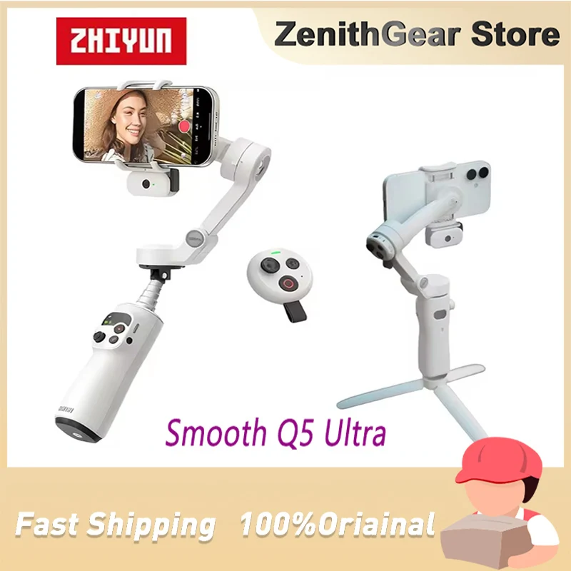 Zhiyun Smooth Q5 Ultra Gimbal Smartphone 3 Axes Bluetooth