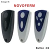 NOVOFERM 522 524 NOVOTRON 502 MAX43-2 504 MAX43-4 MNHS433 MTR43-2 MCHS43-2 Garage Gate Remote Control Keychain 433.92MHz 3