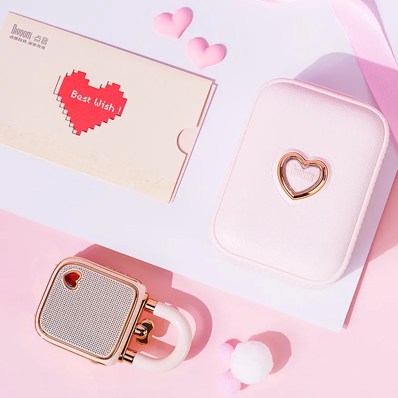 Mini haut-parleur de poche portable Bluetooth sans fil Lovelock d'origine