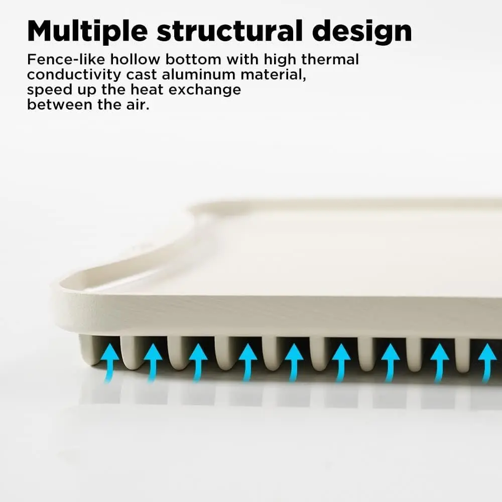Fast Defrosting Tray For Frozen Meat Rapid and Safer Way of Thawing Food Defroster Plate Thaw by Miracle Natural Heating defrosting tray